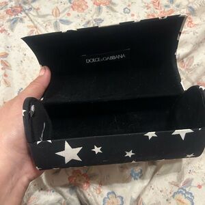 Dolce & Gabbana Starry Black Glasses Case